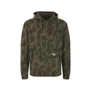Drake Men's Three End Hoodie Mossy Oak Original Bottomland XL