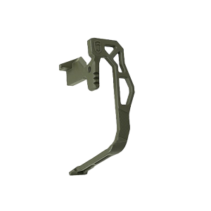 Phase 5 V3 Extended AR-15 Bolt Release OD Green Cerakote