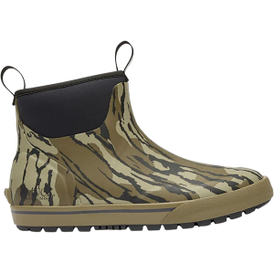 Muck Boots Men's Xplorer 6" Camp Boots Rubber Mossy Oak Original Bottomland/Olive 10 D