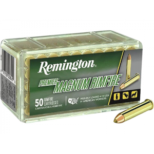 REMINGTON Premier 22 Winchester Magnum Rimfire (wmr) Ammo 33 Grain REMINGTON Accutip Polymer Tip Box Of 500 (10 Boxes Of 50)