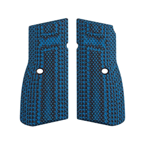 Fn High Power Grips - Fn High Power G10 Grips Black/Blue