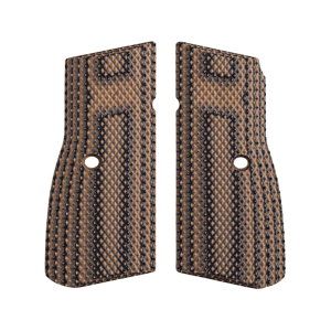 FN High Power Grips G10 Hyena Brown