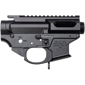 Noveske N9 Gen4 AR-9 Ambidextrous Receiver Set Anodized Black