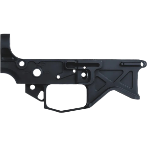 Battle Arms Authority Elite AR-15 Lightweight Billet Stripped Lower Receiver Black Anodized