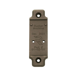 Rucker Machine Ruger Mark Series Pistol Red Dot Mount Silencershop RMR Pattern