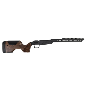 Sharps Bros Heatseeker Chassis for Ruger American Ranch with AR-15 Magwell and European Walnut Panels