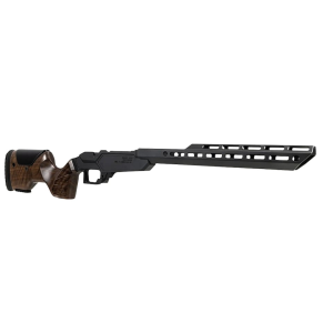 Sharps Bros Heatseeker Chassis for Ruger American Short Action 14" Handguard with European Walnut Panels