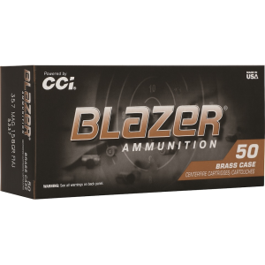 Blazer Brass 357 Magnum Ammo 158 Grain Full Metal Jacket Case Of 1000 (20 Boxes Of 50) zer Brass 357 Magnum 158 Grain Full Metal Jacket Case Of 1000 (20 Boxes Of 50) Ammo