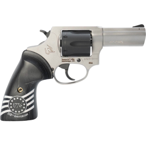 Taurus 856 America's 250th 38 Special Revolver 3" Stainless Barrel 6 Round Black Grip