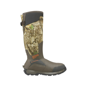 LaCrosse Men's Alphaburly Aero 17" 2000 Gram Insulated Rubber Boots Realtree APX 9 D