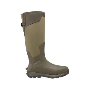 LaCrosse Men's Alphaburly Aero 17" 2000 Gram Insulated Rubber Boots Major Brown 8 D
