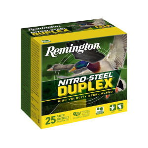 ington Nitro Steel Duplex 20 Gauge 3 #2 & #4 Steel Shot 1 Oz Box Of 25 Ammo