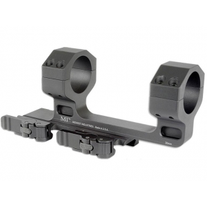 Midwest Industries 30mm QD Scope Mount Picatinny-Style with 1.4" Offset High Matte Black - Midwest Industries