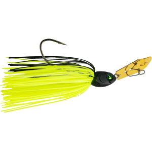 6Th Sense 6th Sense Fixed Jigsaw Bladed Jig Chartreuse Black Back 1/2 oz - $9.99 at MidwayUSA