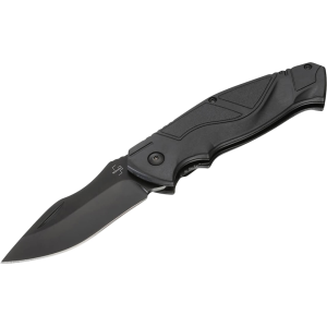 Boker Knives Pro 42 Pocket Knife 3.15" Drop Point D2 Black Blade Synthetic Handle Black