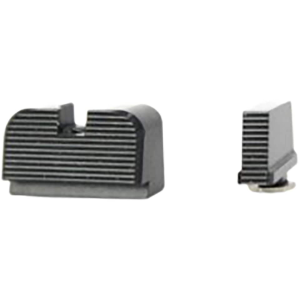 Angry Bear Arms Optic Height Sight Set for Glock 17, 19, 22, 26, 45 Black/Black