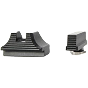 Angry Bear Arms JRO Edition Optic Height Sight Set for Glock MOS 42, 43, 43x, 48 Black/Black