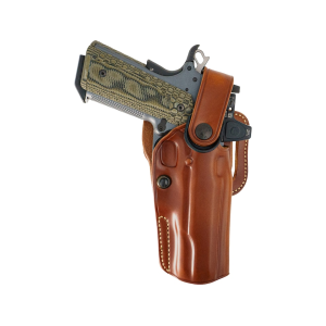 Galco APO OWB Holster Right Hand 1911 Commander 4" Leather Tan