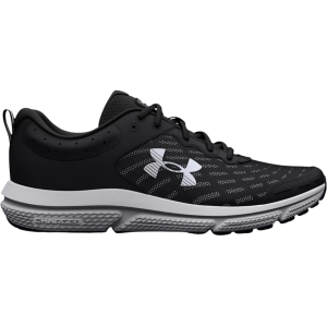 UNDER ARMOUR Men's Charged Assert 10 Running Shoes Synthetic Black/Black/White 9.5 D