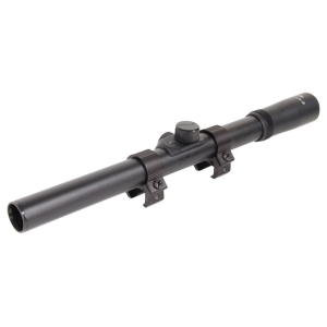 Barska Barska Rimfire Rifle Scope 4x 15mm 30-30 Reticle Matte with 3/8" Dovetail Rings