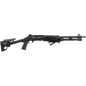 Panzer Arms M4 Pro AI Semi Automatic 12 Gauge Shotgun 18.5" Black Barrel Black Pistol Grip