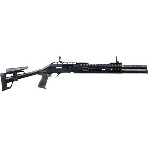 Panzer Arms 240 Tactical Semi Automatic 12 Gauge Shotgun 18.5" Black Barrel Black Pistol Grip