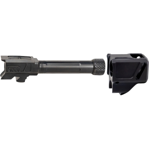 Faxon Match Series Threaded Barrel for Glock 43X with EXOS-533 Compensator Black