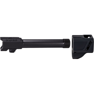 Faxon Duty Series Threaded Barrel for Glock 19 with EXOS-543 Compensator Black