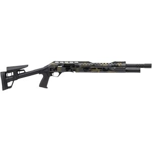 Panzer Arms 240 Tactical Semi Automatic 12 Gauge Shotgun 18.5" Black Multicam Barrel Black Pistol Grip