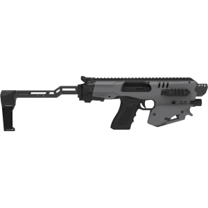Meta Tactical Evo Pistol Chassis with Brace Gray