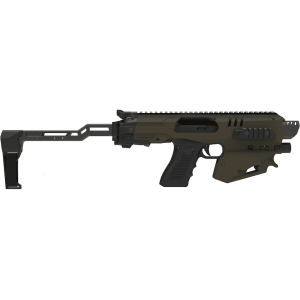 Meta Tactical Evo Pistol Chassis with Brace OD Green