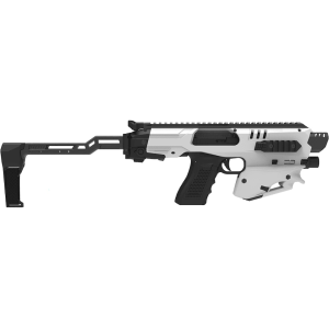 Meta Tactical Evo Pistol Chassis with Brace White