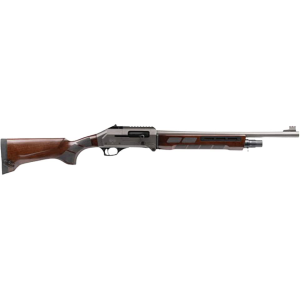 Panzer Arms FS1 PRO Tactical  Semi Automatic 12 Gauge Shotgun 20" Black Barrel Walnut Adjustable Comb Stock