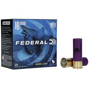 eral Game Load 16 Gauge 2-3/4 #8 Lead Shot 1 Oz Case Of 250 (10 Boxes Of 25) Ammo