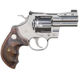 Colt Python 357 Magnum Revolver 2.5" Stainless Barrel 6 Round Walnut Grip