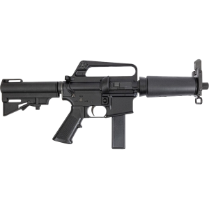 H&R DOE Retro 9mm Luger Pistol 7.5" Threaded Barrel 20+1 Round Black Pistol Brace