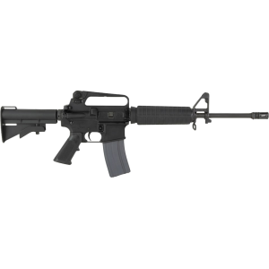 H&R Government Semi Automatic Rifle 5.56x45mm NATO 14.7" Nitride Threaded Barrel Black Frame Black Pistol Grip