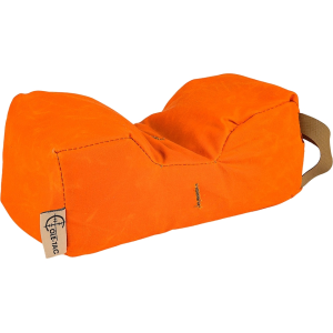 Cole-Tac Revolution Shooting Rest Bag Waxed Canvas CoreFill Medium Fill Orange