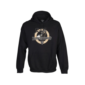 Browning Browning Men's Vintage Emblem Hoodie Black Medium - $37.49 at MidwayUSA