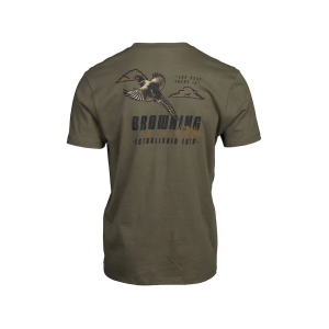 Browning Browning Men's Rooster Short Sleeve Crew Neck T Shirt Green XL - $18.74 at MidwayUSA