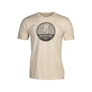Browning Browning Men's Circuit Short Sleeve Crew Neck T Shirt Tan Large - $18.74 at MidwayUSA