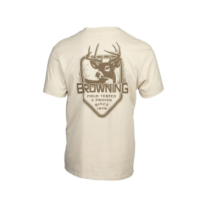 Browning Browning Men's Glenn Short Sleeve Crew Neck T Shirt Bone XL - $18.74 at MidwayUSA