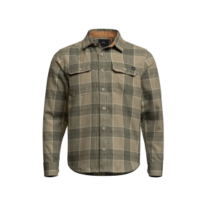 Sitka Gear Sitka Gear Men's Hardwood Heavyweight Flannel Shirt Dark Green Sage Plaid Medium - $129.00 at MidwayUSA