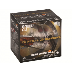 eral Premium High Over All 28 Gauge 2-3/4 #8-1/2 Lead Shot 3/4 Oz 1250fps Case Of 250 (10 Boxes Of 25) Ammo