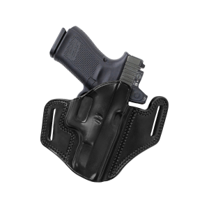 Galco Combat Master 2.0 OWB Holster Right Hand 1911 Government 5" with or without Rail Optics Ready Leather Black