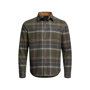 Sitka Gear Sitka Gear Men's Ashland Lightweight Flannel Shirt Coyote Cypress Plaid 2XL - $109.00 at MidwayUSA