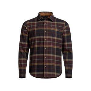 Sitka Gear Sitka Gear Men's Ashland Lightweight Flannel Shirt Metal Cherry Plaid Medium - $109.00 at MidwayUSA