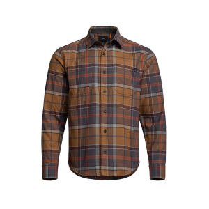 Sitka Gear Sitka Gear Men's Ashland Lightweight Flannel Shirt Cherry Sequoia Plaid Medium - $109.00 at MidwayUSA