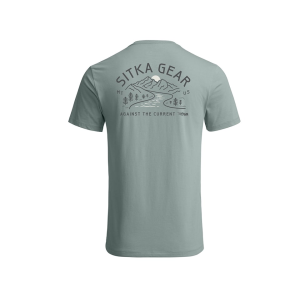 Sitka Gear Sitka Gear Men's High Water Short Sleeve Crew Neck T Shirt Surf Blue 2XL - $40.00 at MidwayUSA