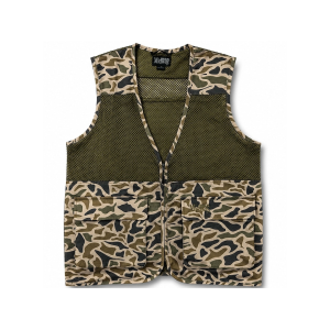 MIDWAYUSA Men's Dove Vest Old School Camo Large